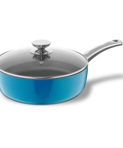 Chảo Berndes Sautepan Magic 28cm xanh lá có nắp