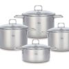 Bộ nồi inox cao cấp Fissler Hamburg 4 món