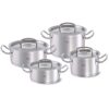 Bộ nồi inox cao cấp Fissler Original Pro 4 món (nắp inox)