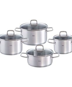 Bộ nồi inox cao cấp Fissler Viseo 4 món