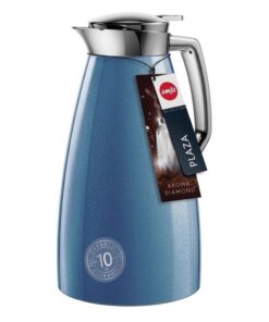 Bình Giữ Nhiệt Emsa PLAZA Isolierkanne Quick Tip, Blau, 1,0 L (Màu Xanh Blue)