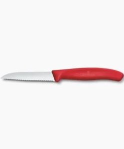 Dao hoa quả lưỡi răng cưa Swiss Classic 11cm, cán nhựa các màu - thương hiệu Victorinox - Thụy Sỹ
