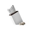 Bộ dao kéo nhà bếp 6 món kèm khối gỗ Wusthof Classic White