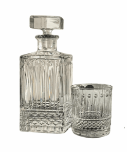Bộ bình rượu pha lê Bohemia Windsor gồm 1 bình đựng rượu 850ml và 6 cốc 320ml