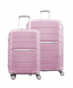 Vali Samsonite Freeform siêu bền size 28 màu hồng nội địa Đức