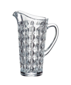 Bình nước pha lê có quai kim cương Bohemia Diamond 12,5cm