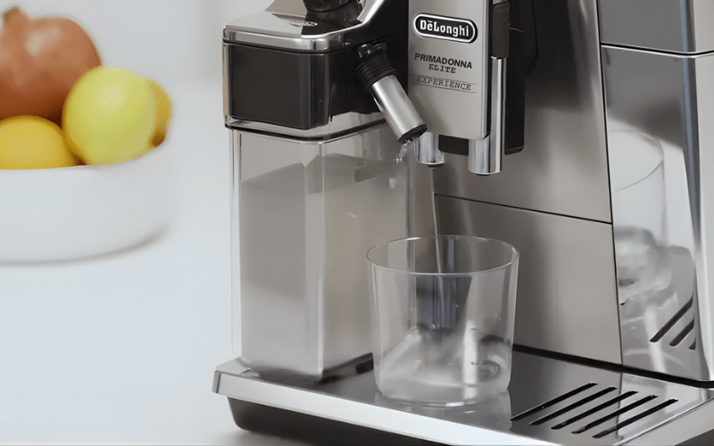Máy pha cà phê tự động De'Longhi PrimaDonna Elite Experience ECAM 656.85.MS màu bạc