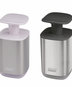 Bình bơm xà phòng Joseph Joseph Presto màu xám/inox