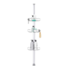 Giá treo dụng cụ nhà tắm loại chống sàn và trần Simplehuman 2,44m