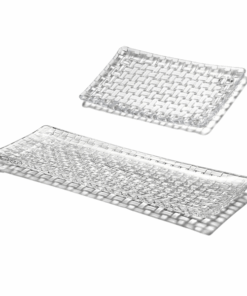 Đĩa pha lê chữ nhật dài Nachtmann Bossa Nova 28/42cm
