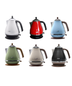 Ấm siêu tốc De'Longhi Icona Vintage 1,7L nhiều màu