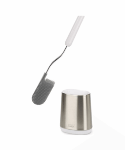 Cọ toilet silicone chống nhỏ giọt Joseph Joseph Flex Lite Steel 70561