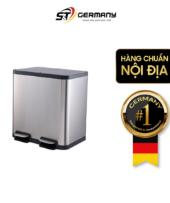 Thùng rác ELPHECO đạp chân đôi dung tích 40L/50L, hai thùng rác rời