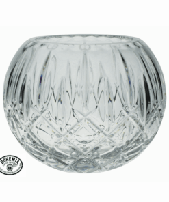 Lọ hoa cầu tròn pha lê Bohemia Sheffield 17,5cm