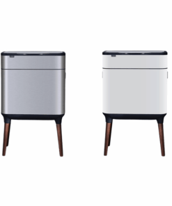 Thùng rác cảm ứng ELPHECO nắp inox 20 L có thùng rác rời bên trong, có chân & khử mùi ozone, nhiều màu