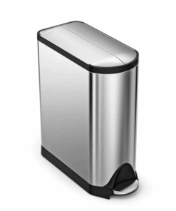 Thùng rác cánh bướm Simplehuman 40L 2 ngăn tái chế