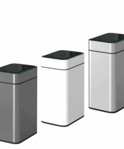 Thùng rác cảm ứng ELPHECO cánh bướm inox 15L ELPH9830 có đèn, nhiều màu