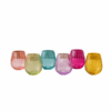 Set 6 cốc Columba màu 380ml Crystal Bohemia