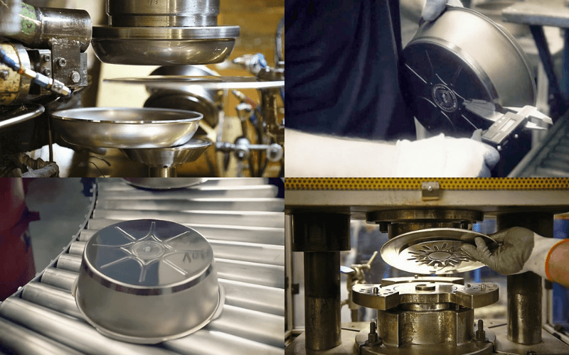 Quy trình sản xuất bộ nồi Fissler