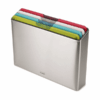 Bộ 4 thớt phân loại Joseph Joseph Folio Icon Steel (Mcolour) 60226