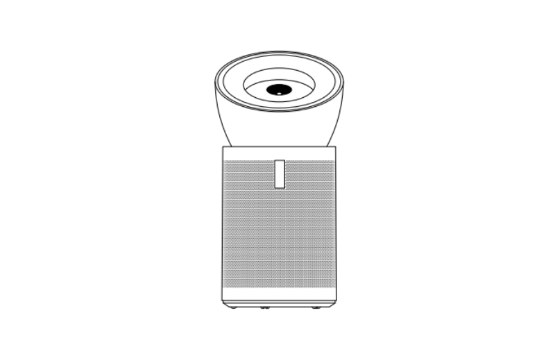 Máy lọc không khí DYSON Purifier Big + Quiet Formaldehyde BP03 màu nickel sáng/ xanh phổ