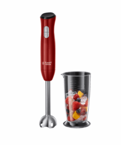 Máy xay cầm tay đơn Russell Hobbs màu đỏ kèm 1 cốc