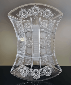 Đĩa eo pha lê mài BOHEMIA 30cm