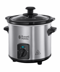 Nồi nấu chậm Russell Hobbs 2L Compact Home 145W màu inox