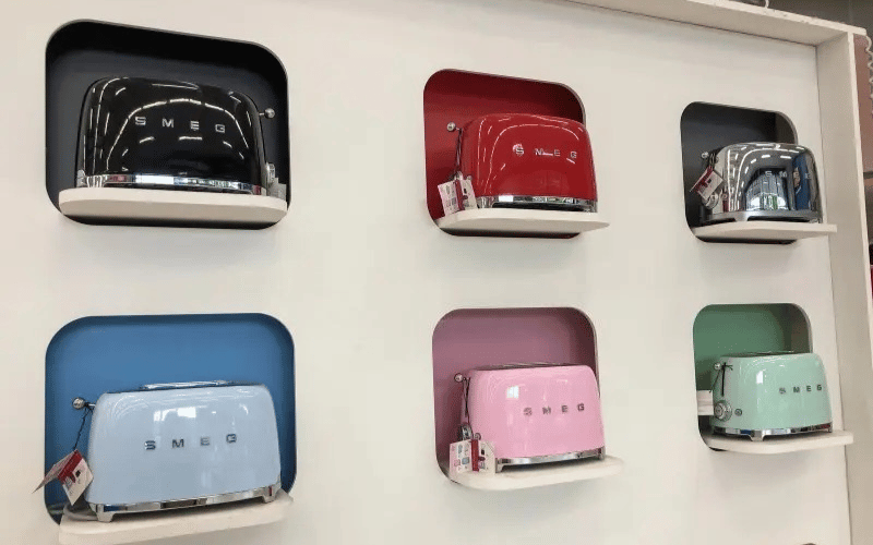 Máy nướng bánh mì SMEG TSF01 nhiều màu