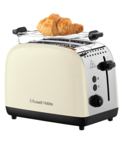 Máy nướng bánh mì Russell Hobbs Colours Plus 1600W màu kem