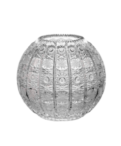 Lọ hoa cầu tròn pha lê Bohemia hình cầu M57 20cm