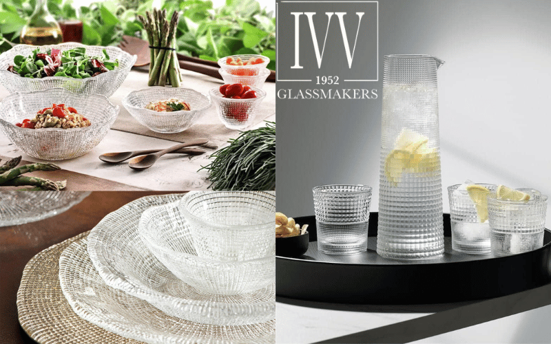 Chân bồng Scallopped 26 cm IVV Noel, nhiều màu