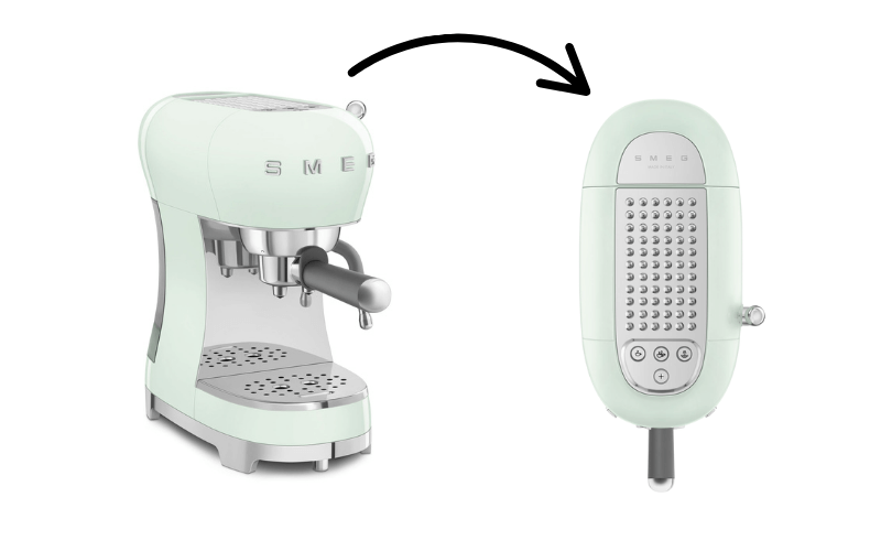 Máy pha cà phê SMEG ECF02 nhiều màu
