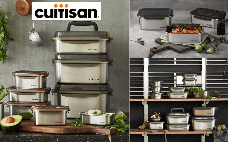 Hộp Inox Cao Cấp Cuitisan Signature nhiều dung tích