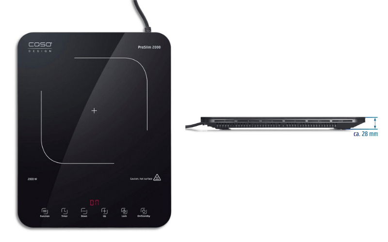 Bếp từ đơn CASO ProSlim 2000