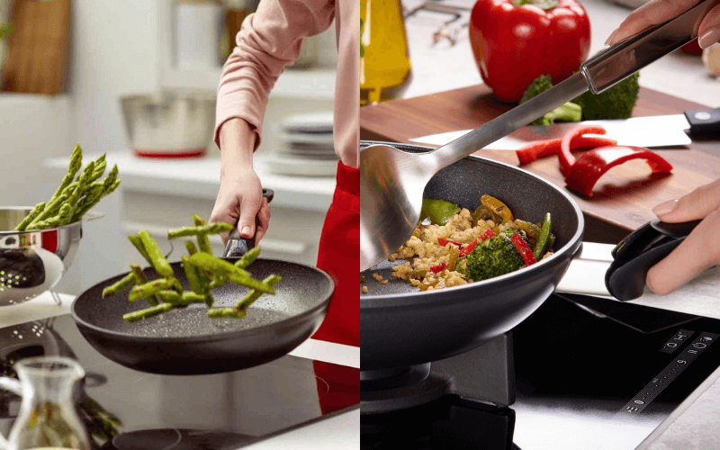 Chảo Fissler Adamant Classic 28cm kèm xẻng made in Germany (màu đen)