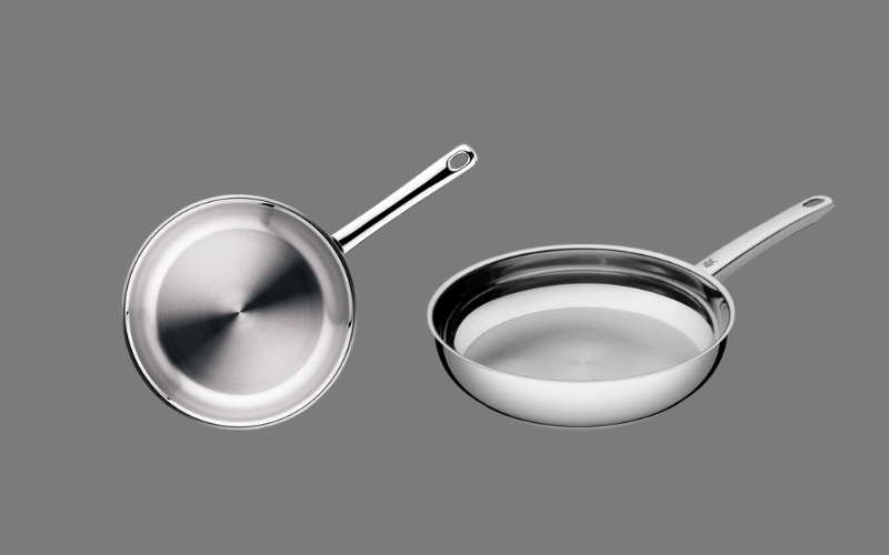 Chảo inox lòng trơn WMF Profi