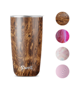 Cốc cách nhiệt S'well bằng thép không gỉ, 530ml, có nắp trượt