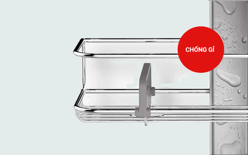 Giá để đồ nhà tăm Simplehuman Caddy góc