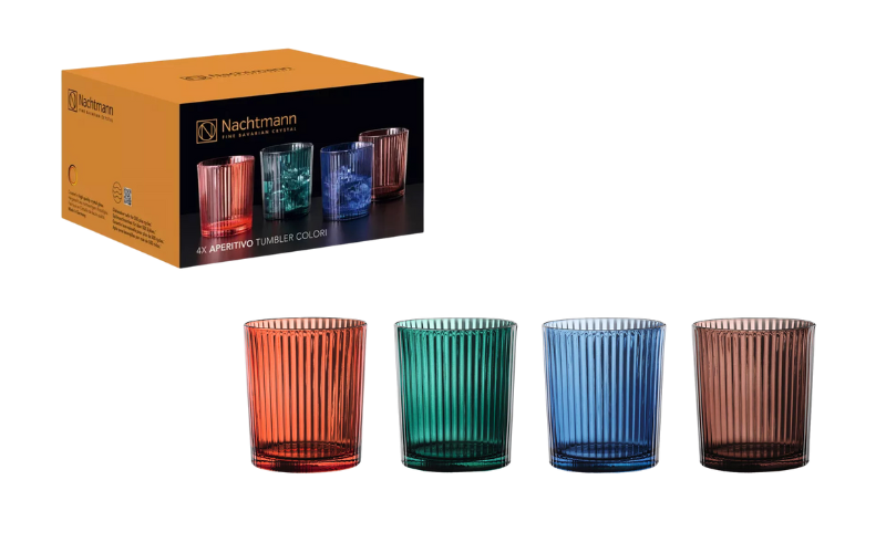 Bộ 4 cốc pha lê Nachtmann Aperitivo Colouri 106468