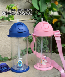 Bình nước trẻ em Tritan cao cấp Renga Cosmo 385ml - 912147 nhiều màu
