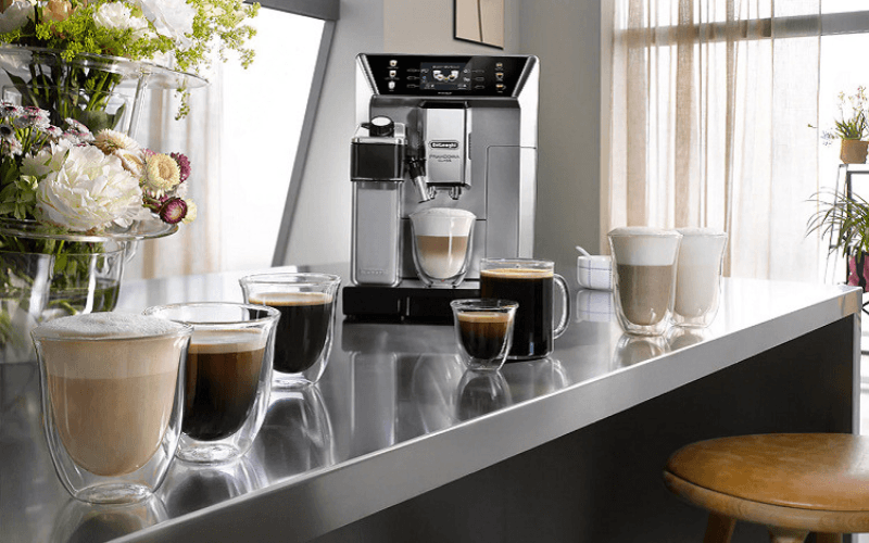 Máy pha cà phê tự động De'Longhi Prima Donna Class ECAM 550.85.MS màu