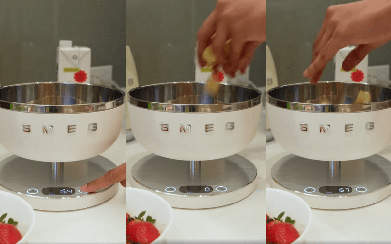Cân tiểu ly nhà bếp điện tử SMEG KSC01