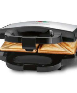 Máy nướng bánh mì sandwich Clatronic ST3778 màu inox viền đen