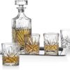BỘ BÌNH LY PHA LÊ GODINGER DUBLIN 8 MÓN KÈM KHAY (1 bình đựng 750ml, 6 ly 240ml)