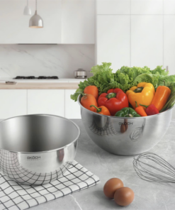 Bộ 2 âu inox đa năng 20-24cm GKÖCH MYDH0607