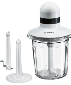 Máy xay thịt mini BOSCH MMR15A1 màu trắng