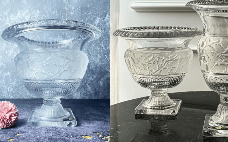 Tô pha lê Antique 25cm Crystal Bohemia