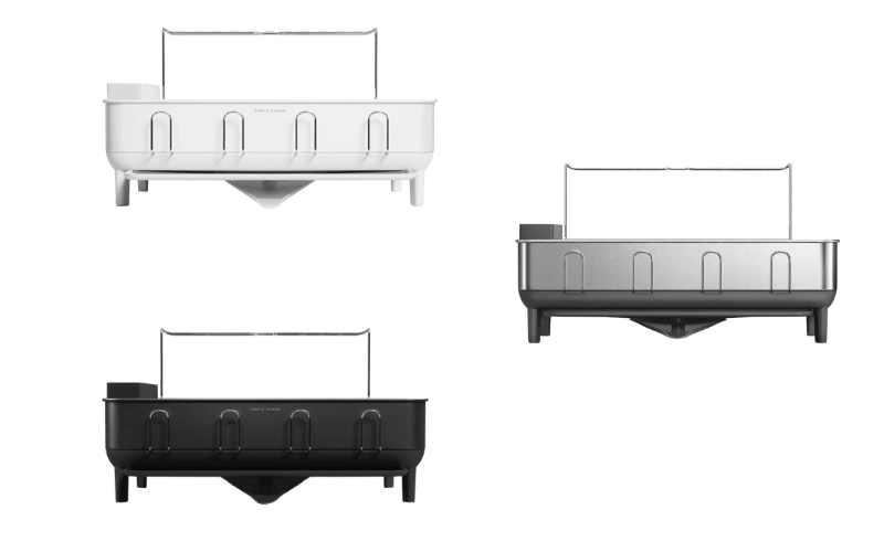 Giá úp bát inox Simplehuman