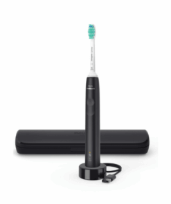 Bàn chải điện Philips HX3673/14 màu đen kèm hộp đựng du lịch